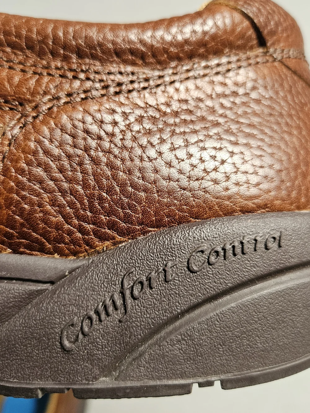 Dr. Comfort Stallion Chestnut Leather Therapeutic Casual Shoes 13XW
